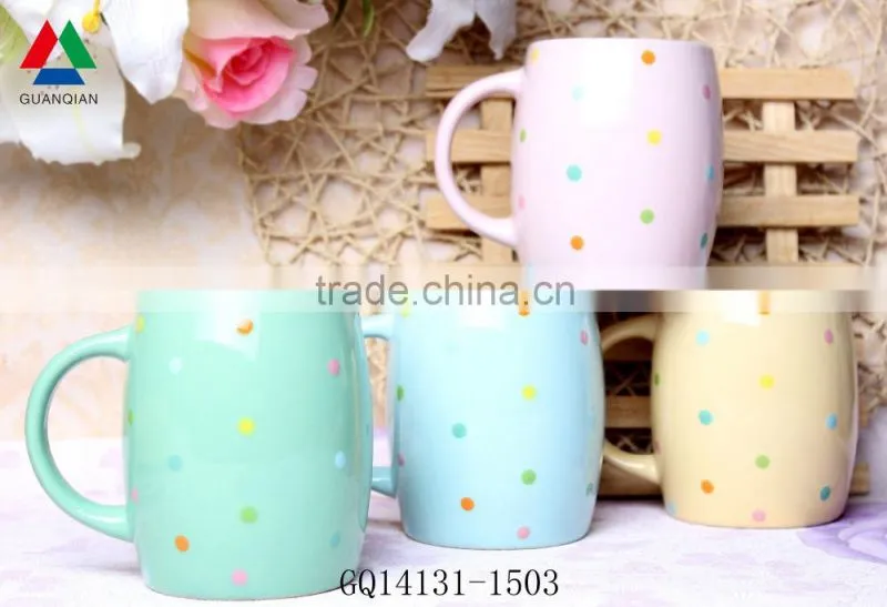 trendy corporate gifts stoneware mug with handle ceramic coffee mug