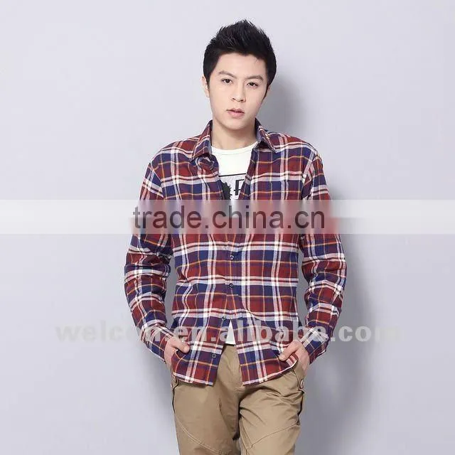 Latest brand design European style fancy fashion pure cotton men short sleeve casual stripe shirt
