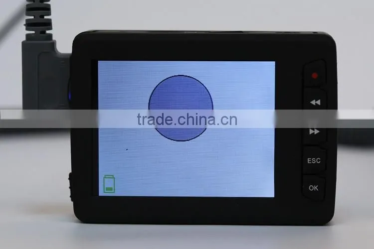Handheld Microscope fiber optic connector inspection