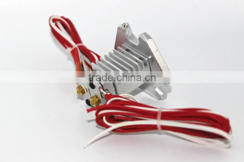China Wholesale Delta Kossel 3D printer aluminum Cyclop effector + hot end assembly kit 1.75mm filament for kossel