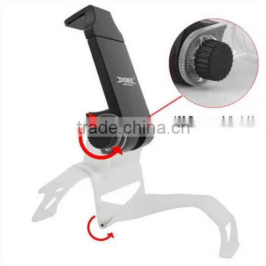 New!!! PS4 Black Smart Phone Clip Clamp Mount Adjustable Bracket Handset For Samsung LG Android Holder For Sony PS4 Controller