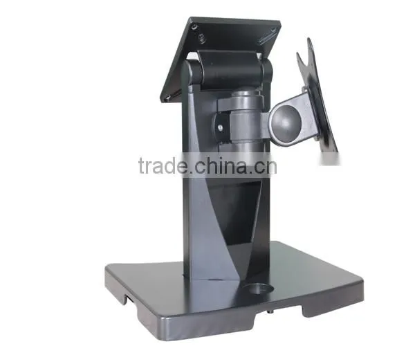 Dual pos touch stand for double sided lcd screen