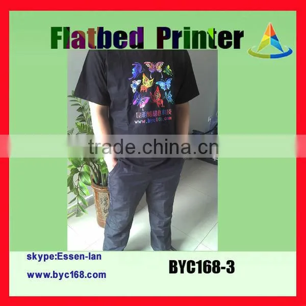 blue one t-shirt digital flatbed printer with 33*60cm print size