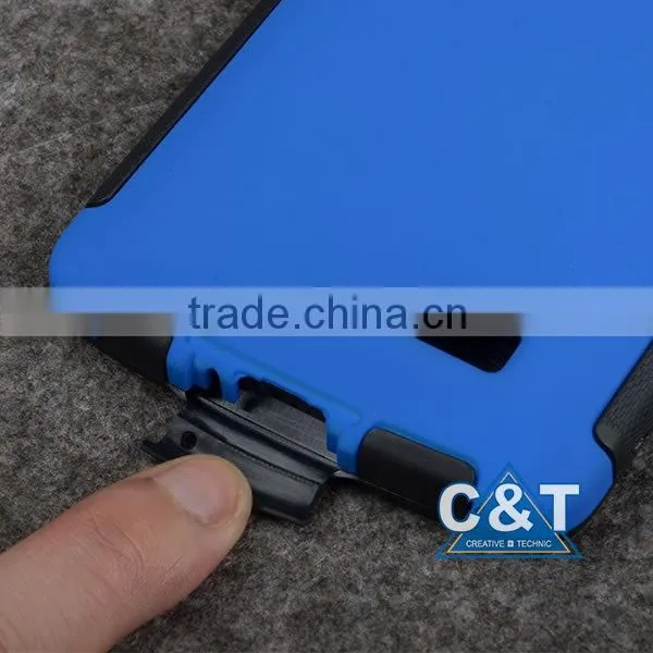 C&T Hot triangle printing 2 in 1 combo case For LG L FINO D290 / D295 phone