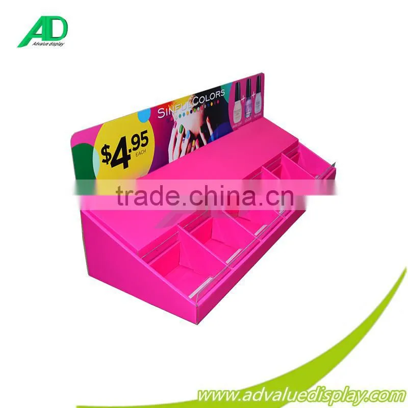 Advertising Tooth Brush Holder Cardboard Counter Displays for Promotion