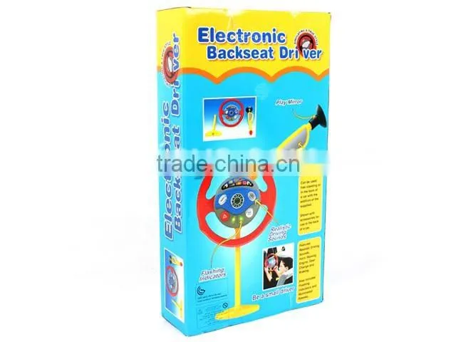 Electronic kids steering wheel toy