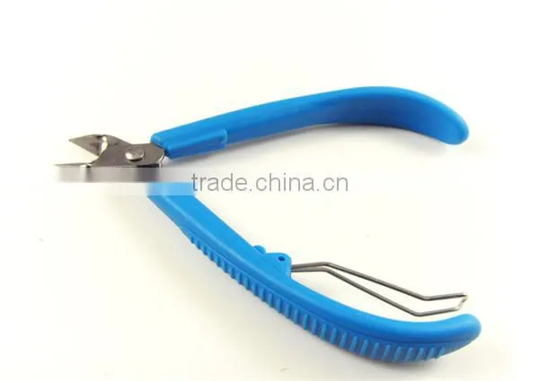 stainless steel Toe nail cuticle cutter/nipper with ABS plastic handle