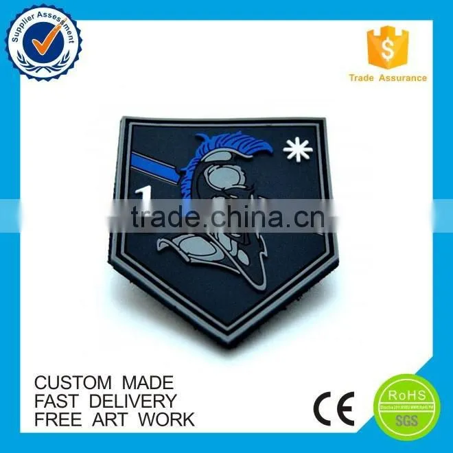 Cheap hot sale eco-friendly custom hats pvc patch