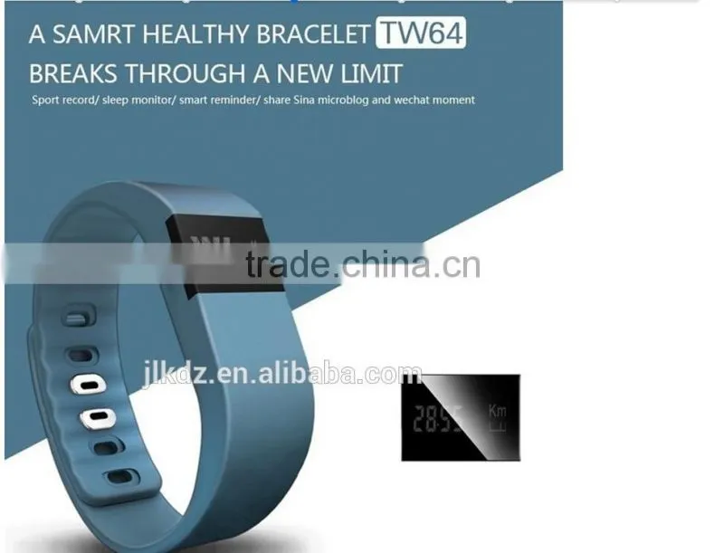 2016 new gadets phone finder TW64 smart bracelet