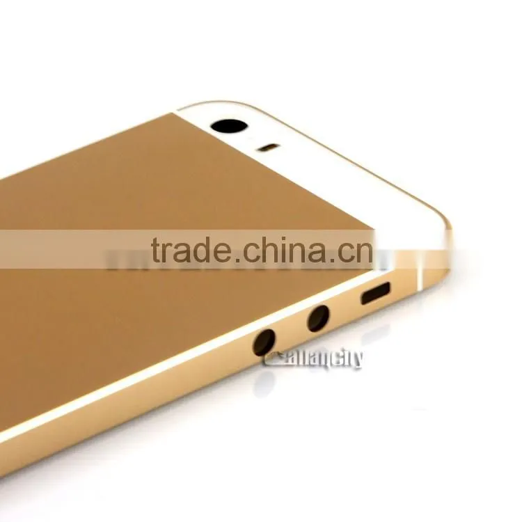2016 new product for iphone se rose gold housing with back cover