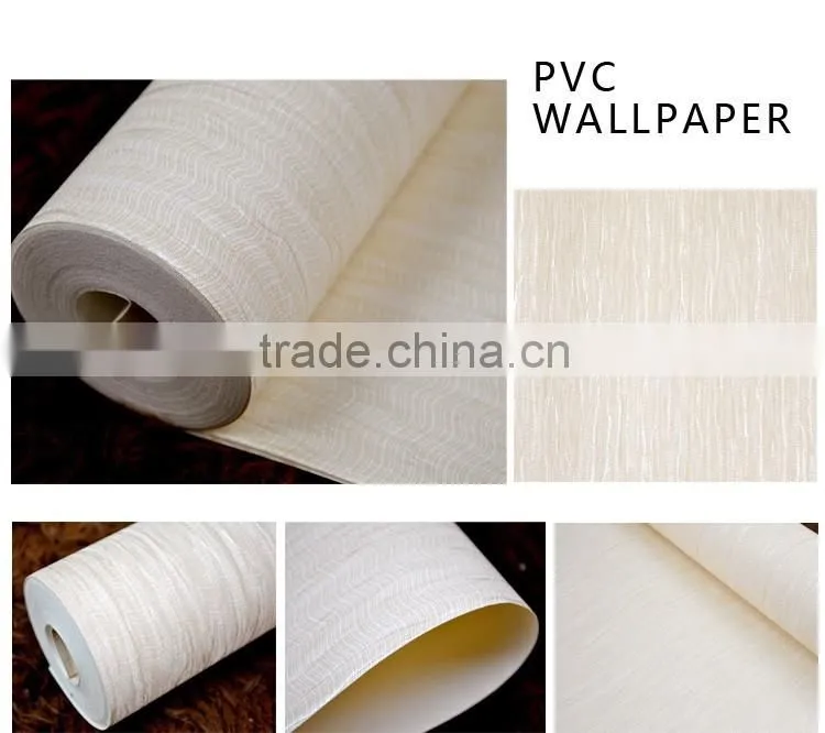China wholesales pvc wallpaper for hotels