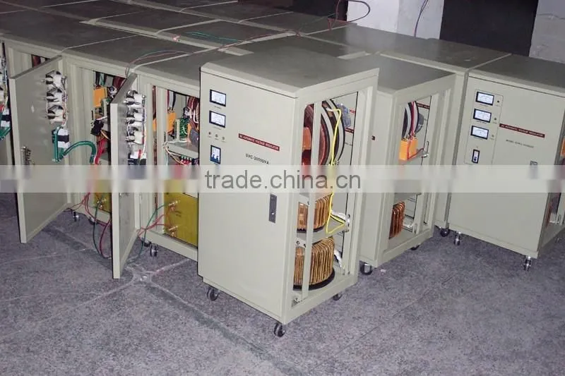 SVC LED display 3 phase refrigerator voltage stabilizer