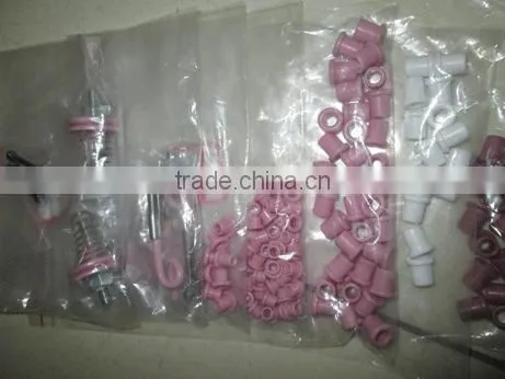 ceramic eyelet in the weaving industry