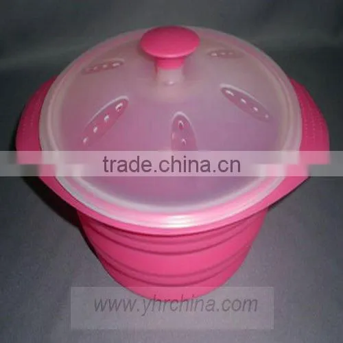 Hot sell Silicone rubber collapsible Bowl