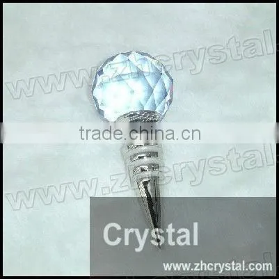 Fashion Crystal Wine Stopper, crystal bottle stopper