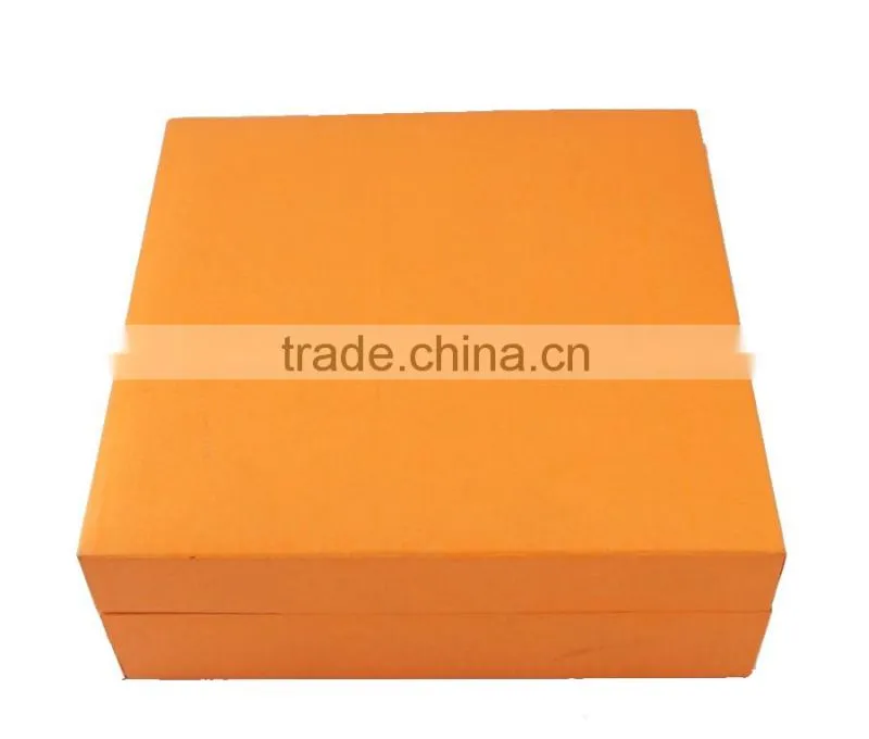 New mdoels for watch packing boxes orange case for gift set watch with many colorful changeable bezals paper boxes