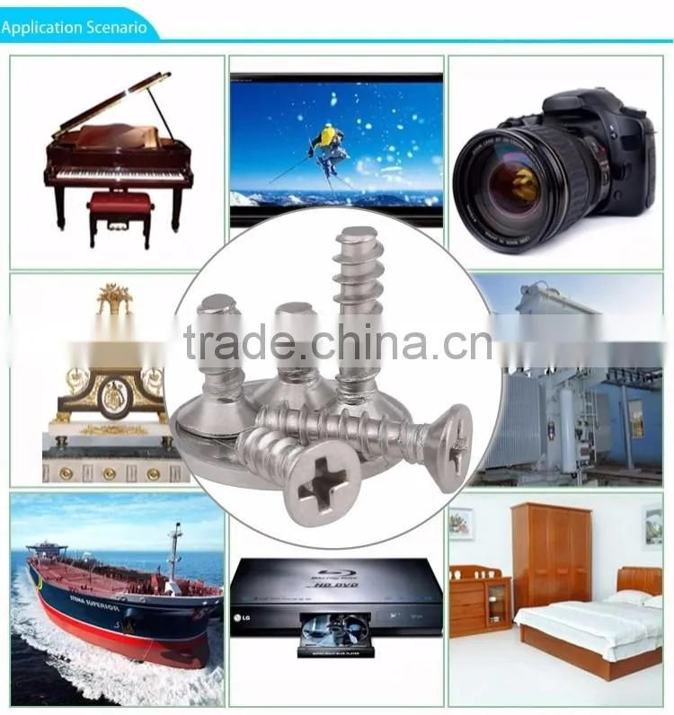 china product self tapping screw for iron and stainless steel