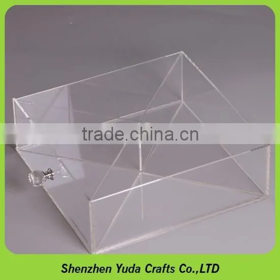 Hotel Supplies Acrylic Table Drawers For Hotel Decoration Small Acrylic Drawers