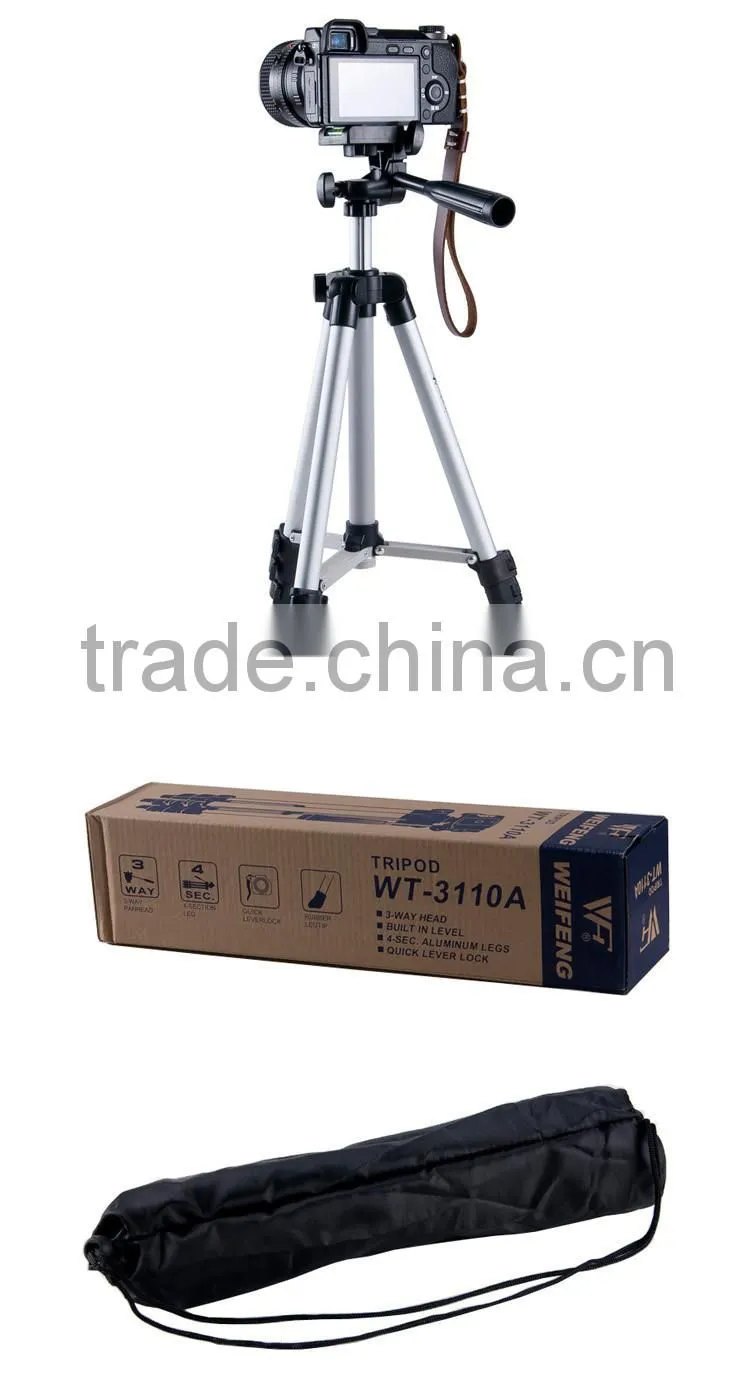 Lighweight Camera Tripod, Aluminum Tripod Stand, Professional Digital Camera Tripod