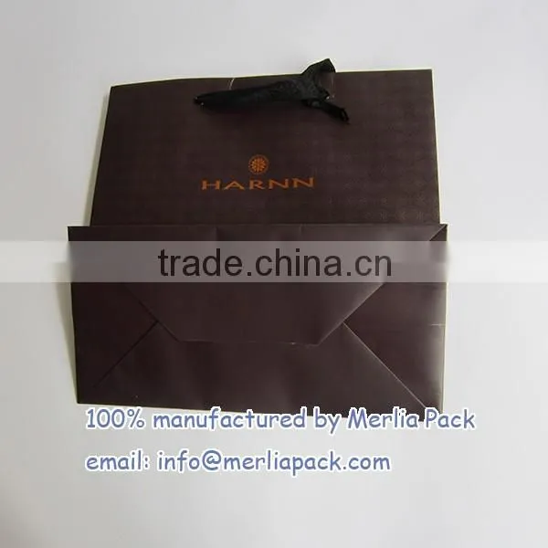 Face Eye Treatment Cosmetics Carrier Bag Gold Logo Black Eyelets Bag