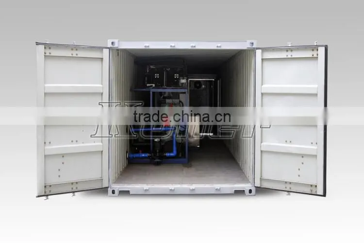 Koller 40HQ Containerized Ice Block Machine equiped with cold room JMB50