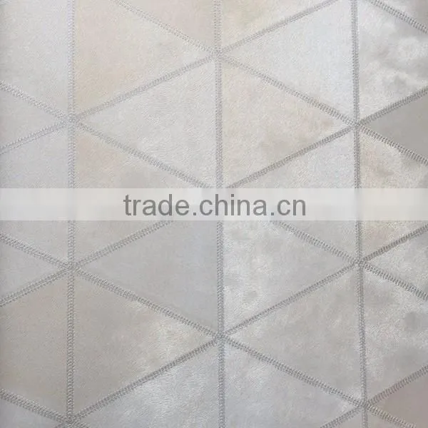 triangle fake leather sewing vinyl wallpaper