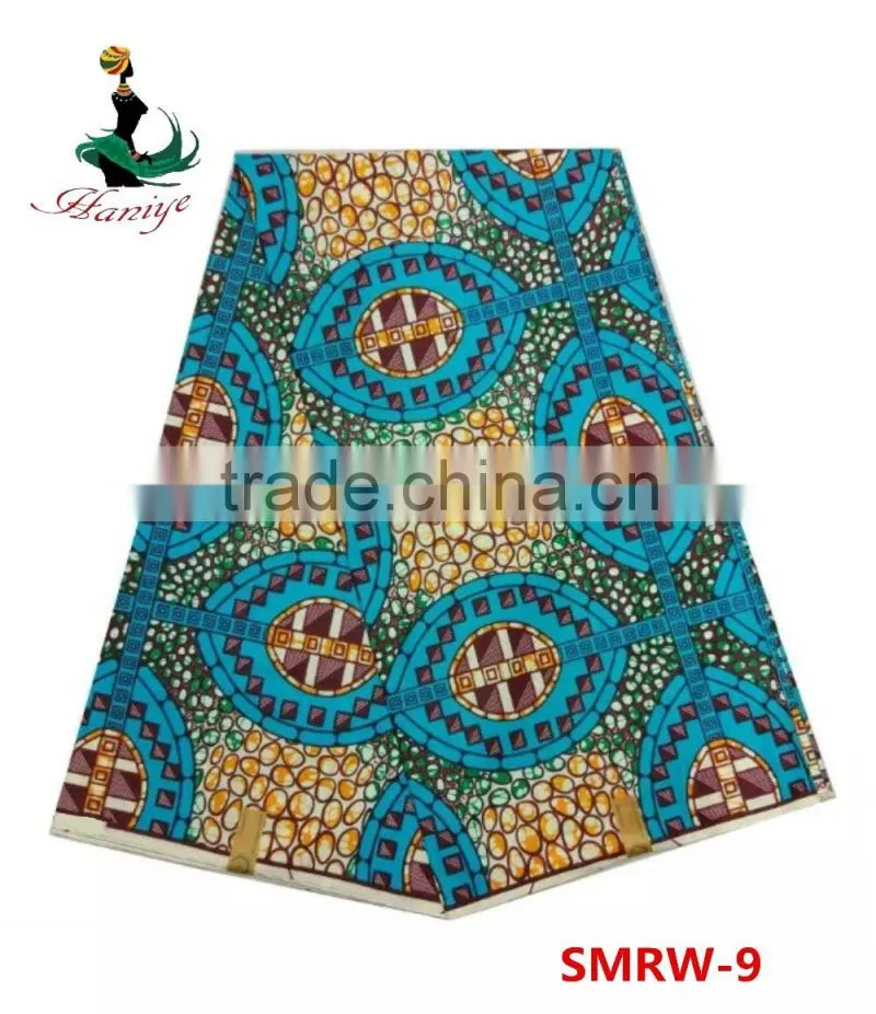 Super wax hollandais Popular dutch real wax fabric super wax african SMRw-7
