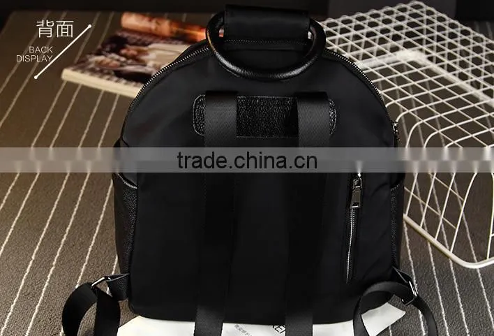 2016 fashion trendy leather girls women new desigh backpack school bag