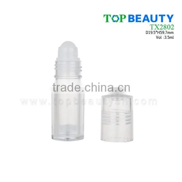 TX 2802 empty plastic brand roller on bottle