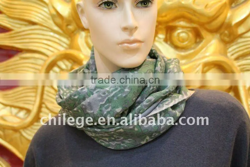 women winter wool silk print scarves shawls