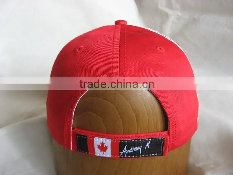 100% cotton embroidery baseball cap