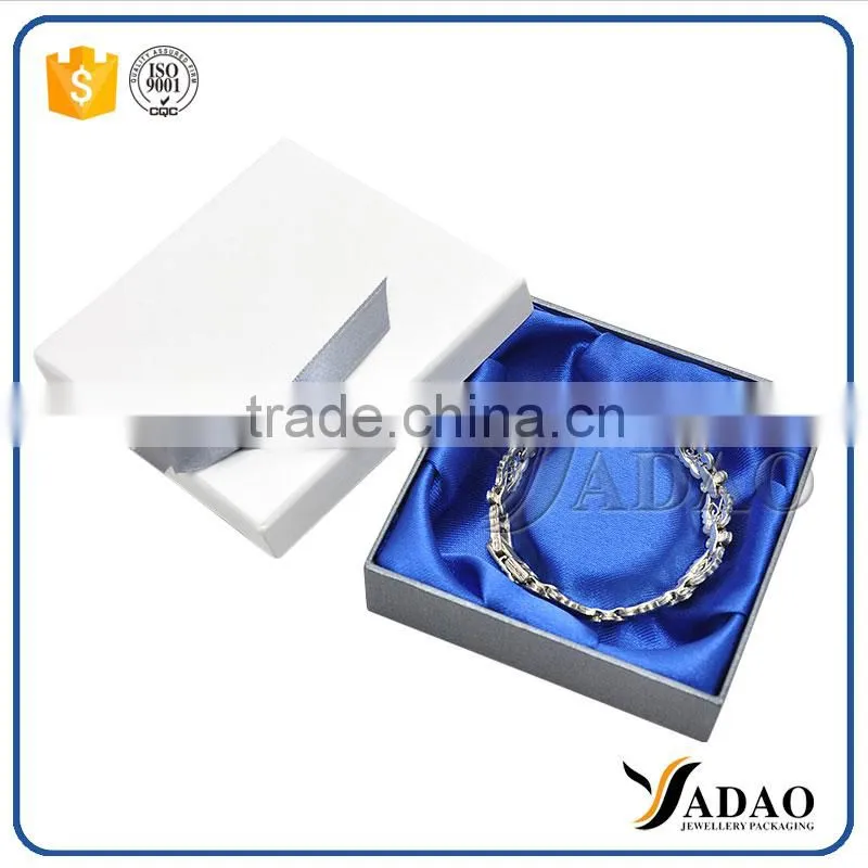 Different types flip top insert cut out paper box for jewelry packing