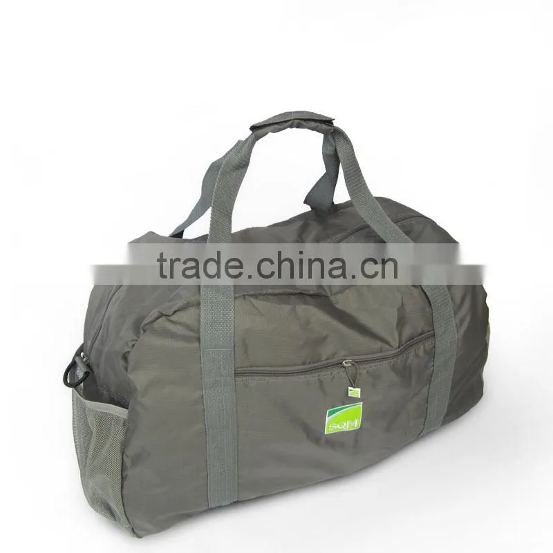 2015price of best men polo classic foldable leather luggage travel bag for PS4