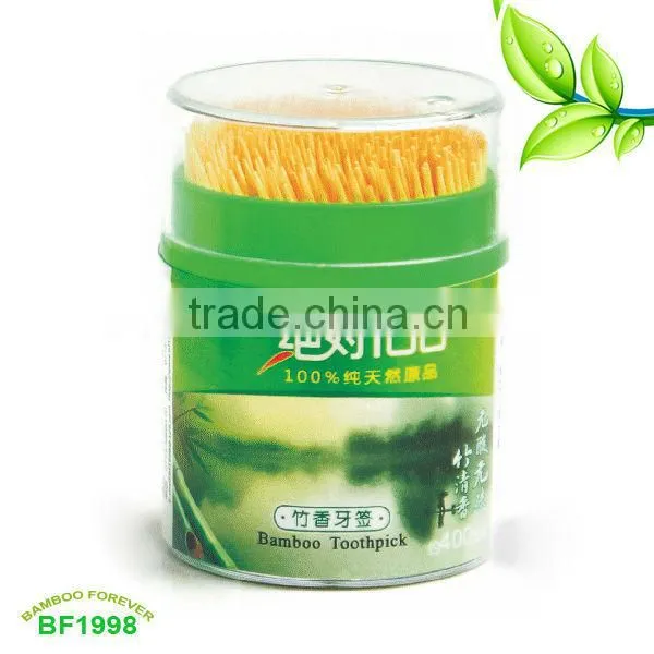 High quality Single tip natural bamboo toothpicks
