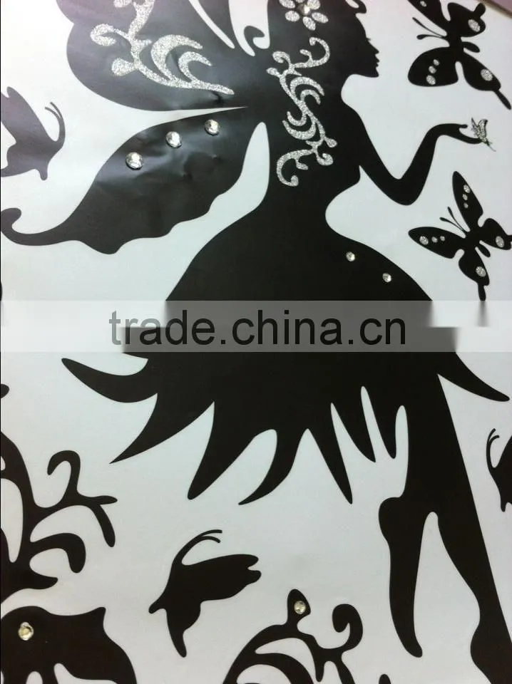 decoration butterfly 3D stickers ,butterfly sticker