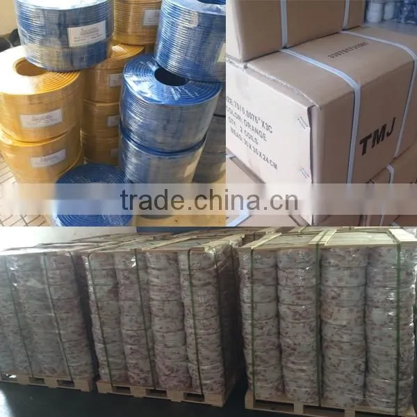 High quality PVC insulation PVCsheath cable 1.0mm2 for building 300/500V copper wire