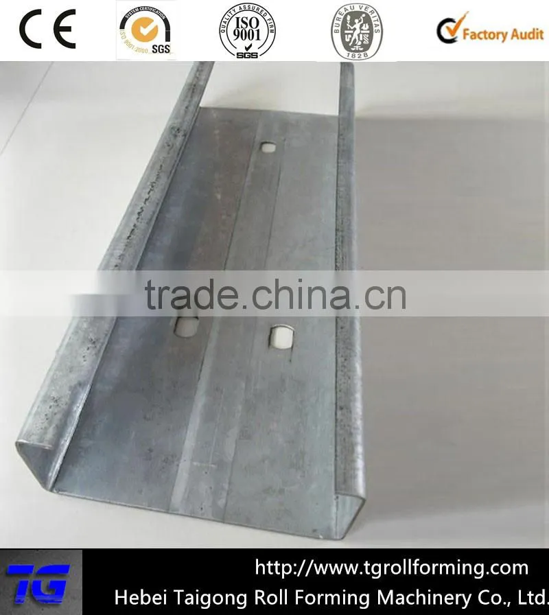2015 hot sale ! c channel c purlin gi sheet slitter machine price best manufacturer in China