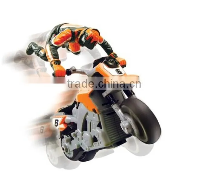 Electric Motorcycle Remote Control Stunt Car