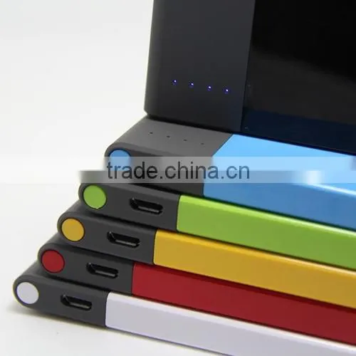 Hot Selling Portable Power Bank Promotional Gift Slim Portable Mobile Power Bank 4600mah