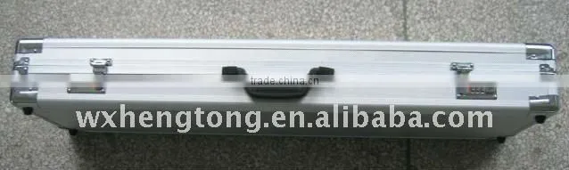 silver color Aluminum RIFLE case