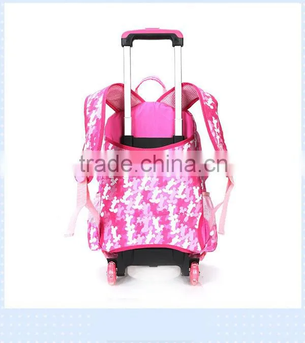 2015 Lovely Girls Small School Trolley Bag