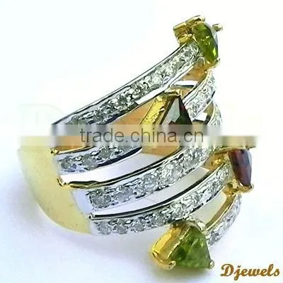 Gemstone Wedding Rings, Diamond Ladies Rings, Diamond Jewelry