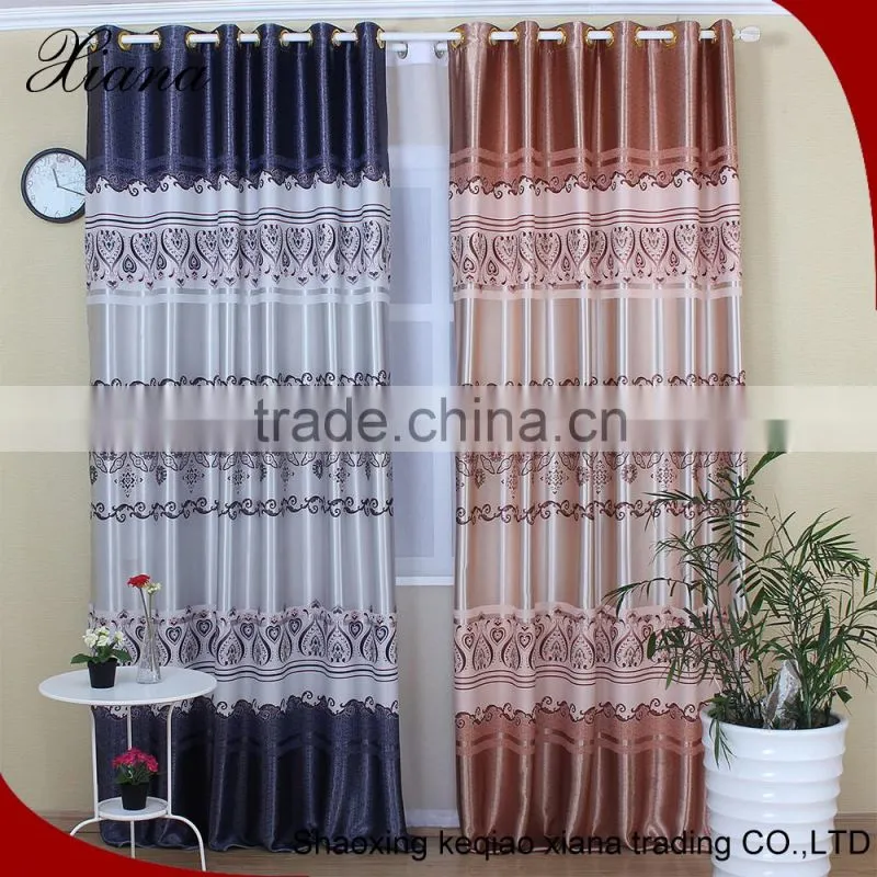 high grade hotel blackout fabric curtain