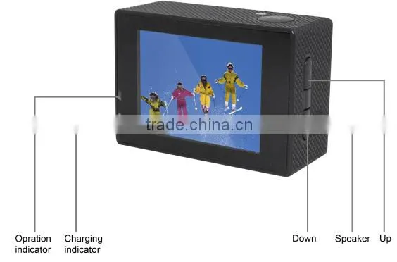 SJ6000 sport camera 170 Degree angle camera
