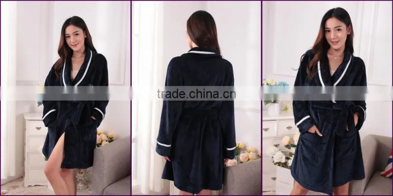 Hot Selling!!!top selling soft and absorbent cotton terry bathrobe