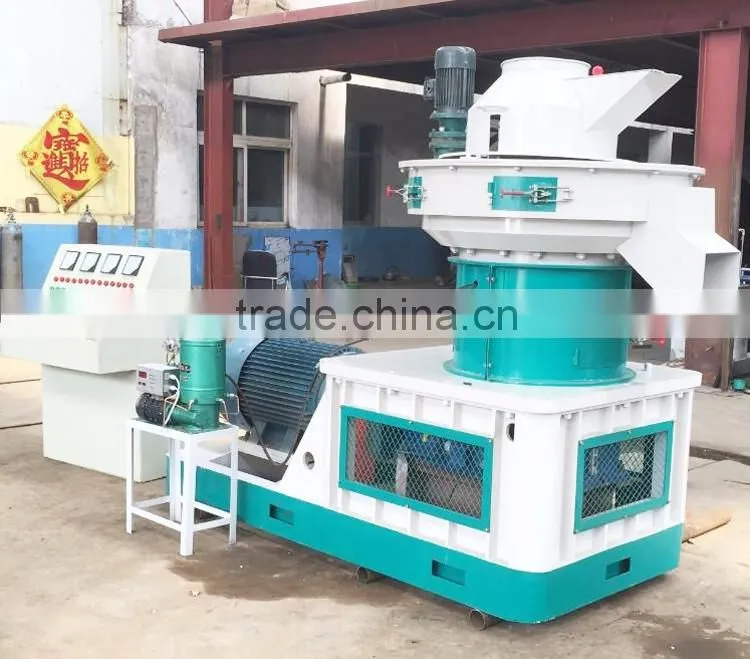 1000kg/h-5000kg/h High productivity Ring die mold biomass wood pellet machine