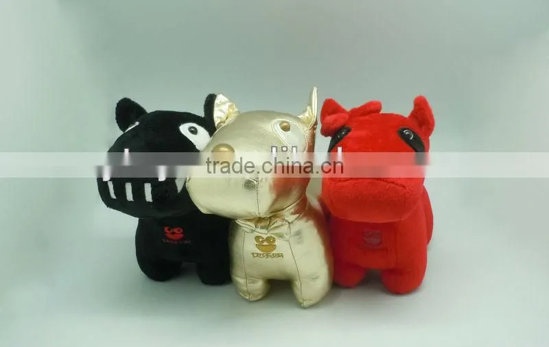Funny Plush pet dog with clothes