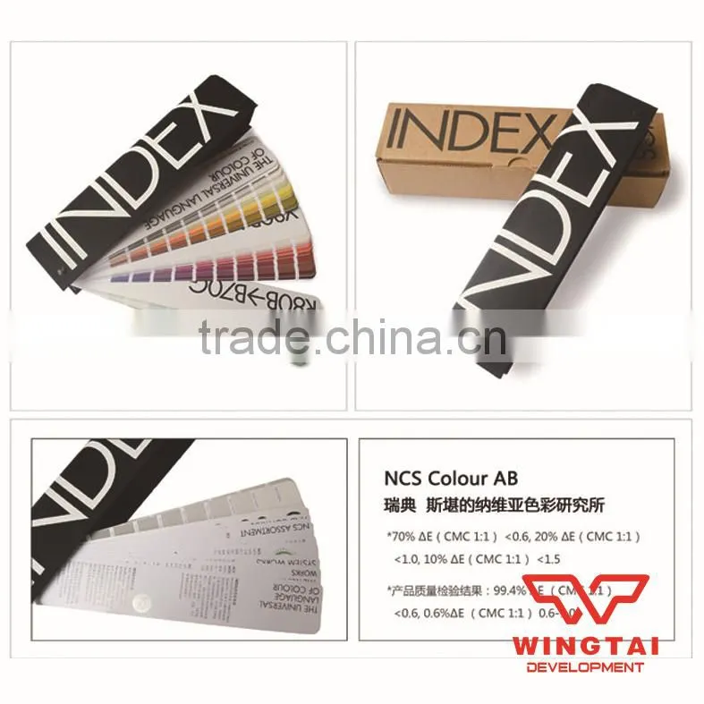 Sweden NCS Semi Glossy Color Chart