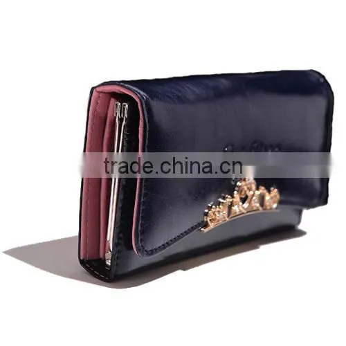 2014 Fashion Foldable Wallet for Women, Korea Design Card Holder(BXYT016)