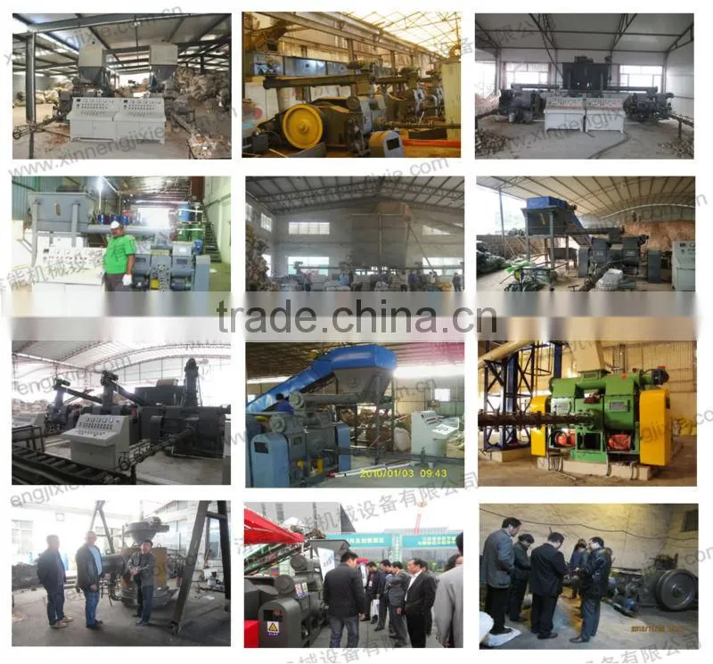 Biomass pellet press production of pellets from chicken manure